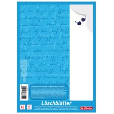 Herlitz Löschpapierblock DIN A5 80 g/qm weiß...