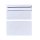 Herlitz Briefumschlag DIN Lang ohne Fenster weiß selbstklebend 100 Briefumschläge