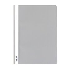 Herlitz Schnellhefter DIN A4 aus PP Folie hellgrau