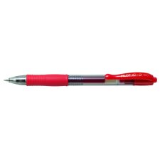 PILOT Gelschreiber G2 07 Strich /Gehäusefarbe: rot