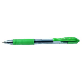 PILOT Gelschreiber G2 07 Strich /Gehäusefarbe: grün