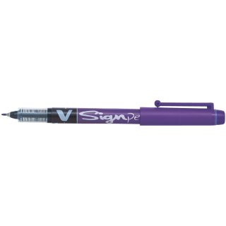 PILOT Faserschreiber V Sign Pen violett Strichstärke: 0,6 mm