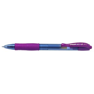 PILOT Gelschreiber G2 07 Strich /Gehäusefarbe: bordeaux