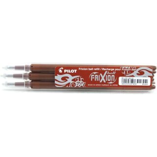 PILOT Tintenroller Ersatzmine BLS FR7 Strichfarbe: braun (Preis pro Mine)