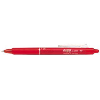 PILOT Tintenroller FRIXION BALL CLICKER 07 rot