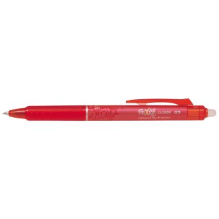 PILOT Tintenroller FRIXION BALL CLICKER 05 rot