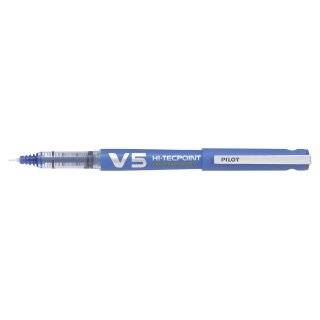 PILOT Tintenroller V5 Hi Tecpoint nachfüllbar blau