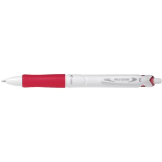 PILOT Druckkugelschreiber Acroball Pure White rot