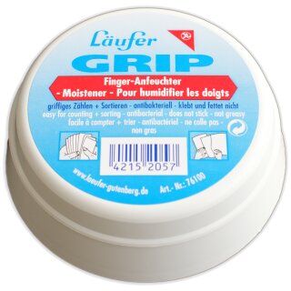 Läufer Fingeranfeuchter "GRIP" in Dose Inhalt: 20 g