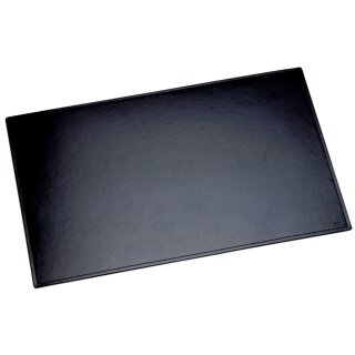 Läufer Schreibunterlage SCALA 450 x 650 mm schwarz aus Rindsleder