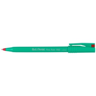 Pentel Tintenroller Ball Pentel R50 rot Recycology