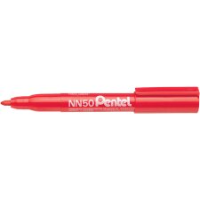 Pentel Permanent Marker GREEN LABEL NN50 rot