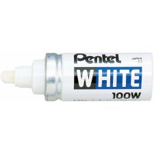 Pentel Weißer Permanent Marker X100W Rundspitze 2,9...