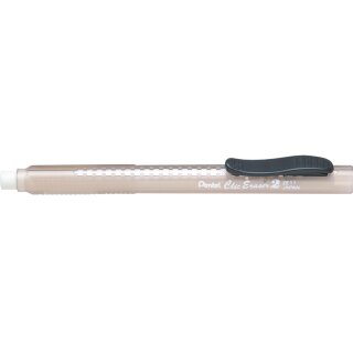 Pentel Radierstift ClicEraser2 ZE11T schwarz transparent