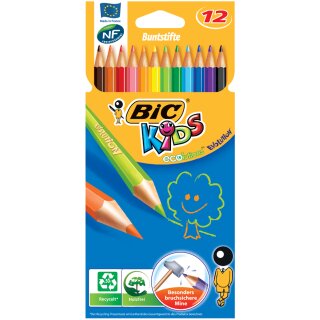 BIC KIDS Buntstifte Evolution ecolutions 12er Kartonetui