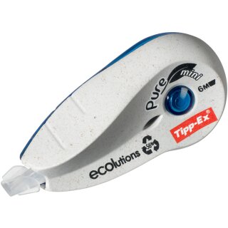 Tipp Ex Korrekturroller "ecolutions Pure Mini" 5 mm x 6 m