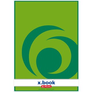Herlitz Briefblock x.book A4 ungelocht blanko 50 Blatt