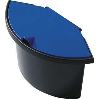 helit Abfall Einsatz für Papierkorb H61058 schwarz/blau