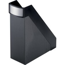 helit Stehsammler Linear DIN A4 Polystyrol schwarz