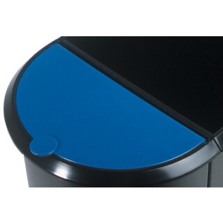 helit Deckel für Papierkorb Duo System H61039 blau