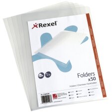 REXEL Sichthülle Top Quality A4 PP milchig 0,15 mm...