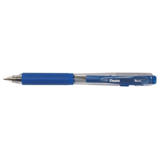 Pentel Druckkugelschreiber BK437 blau Strichstärke: 0,35 mm
