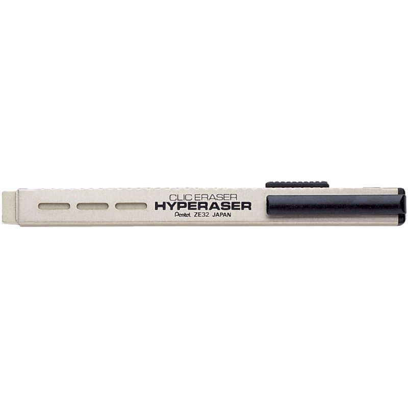 Pentel Mehrzweck Radierstift Hyperaser Kugelschreibertinte geeignet nachfüllbar 