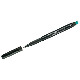 FABER-CASTELL Permanent Marker MULTIMARK F schwarz