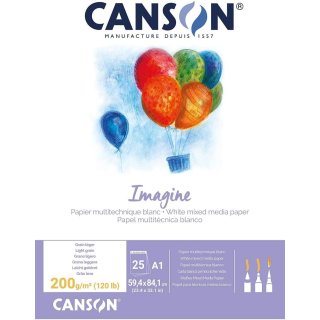 CANSON Skizzenblock Imagine DIN A1 200 g/qm