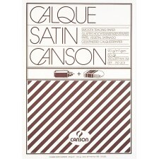 CANSON Transparentpapierblock DIN A4 90 g/qm 50 Blatt