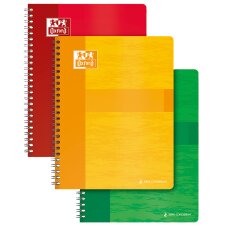 Oxford Spiralbuch 110 x 170 mm kariert 100 Blatt...