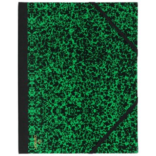 CANSON Zeichnungsmappe "Annonay" 370 x 520 mm grün / schwarz