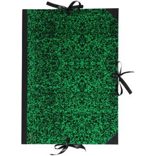 CANSON Zeichnungsmappe "Annonay" 520 x 720 mm grün/schwarz