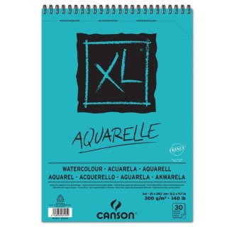 CANSON Skizzen und Studienblock XL Aquarelle DIN A4 30 Blatt