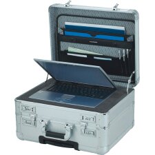 ALUMAXX Multifunktions Koffer "CHALLENGER" silber aus Aluminium (ohne Inhalt)