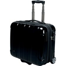 JSA Reisetrolley Business Trolley Overnight schwarz