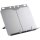 Fellowes Konzepthalter/Buchstütze Booklift 2 x DIN A4 silber