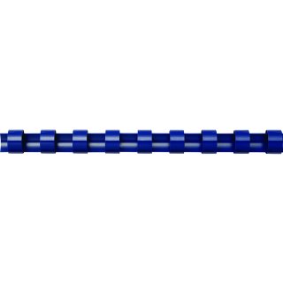 Fellowes Plastikbinderücken DIN A4 21 Ringe 6 mm blau 100 Stück