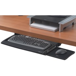 Fellowes Tastaturschublade mit Mausablage Office Suites schwarz