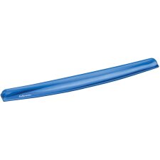 Fellowes Tastatur Handgelenkauflage Crystals Gel blau