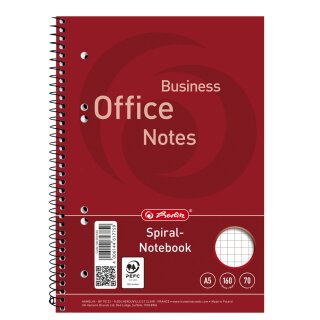 Herlitz Notebook "college" DIN A5 160 Blatt kariert