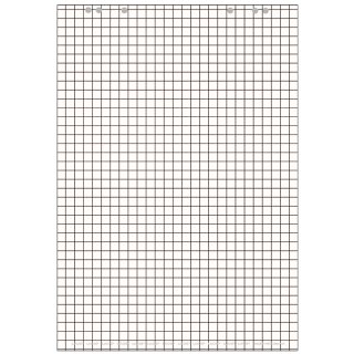 LANDRÉ Flip Chart Block 20 Blatt blanko 680 x 990 mm (Preis pro Stück)