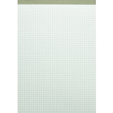 Herlitz Notizblock "Recycling" DIN A4 5 mm...