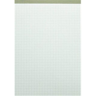 Herlitz Notizblock "Recycling" DIN A5 5 mm kariert 50 Blatt