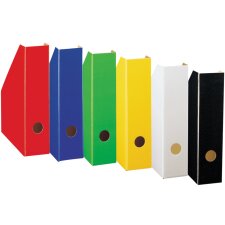 Herlitz Stehsammler "Color" A4 breit schwarz...