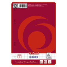 Herlitz Ringbucheinlagen "pro terra" DIN A5 50...