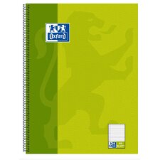 Oxford Collegeblock DIN A4+ liniert 80 Blatt Rand links