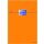 Oxford Notizblock DIN A6 kariert 80 Blatt orange