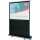 nobo Mobile Leinwand Projektionsfläche: 1.600 x 1.200 mm Speditionsversand