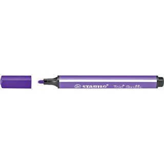STABILO Fasermaler Trio Scribbi violett Strichstärke: 1,5 - 2 mm